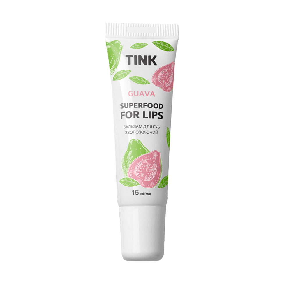 Сяйний бальзам для губ Tink Guava, 15 мл